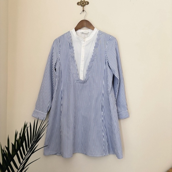 Pomander Place Dresses & Skirts - Pomander Place Blue Striped Lottie Mini Dress Small Tuckernuck
